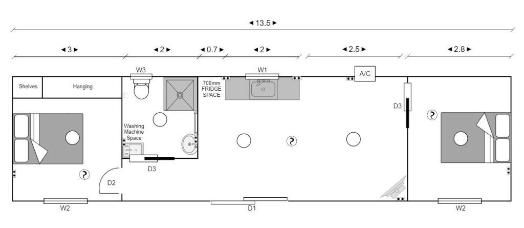Chelsea Portable Granny Flat - Best Portable Granny Flat Buildings by Design in QLD