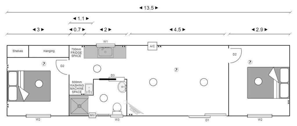 Courtney Portable Granny Flat - Best Portable Granny Flat Buildings by Design in QLD